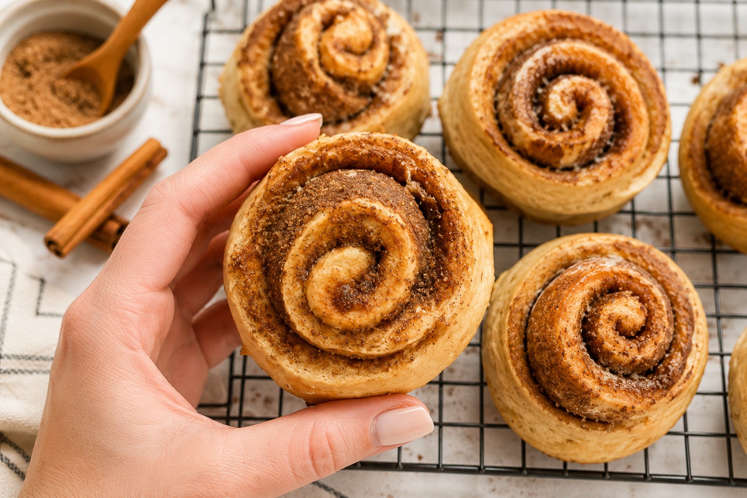 AIP cinnamon rolls