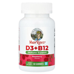 Mary Ruth's D3 + B12 Raspberry Gummies