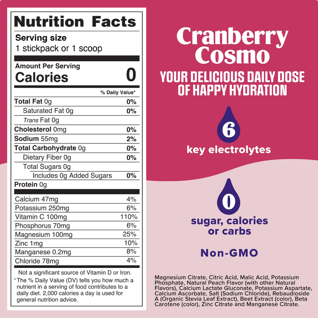 Cranberry Cosmo Canister 90 Servings